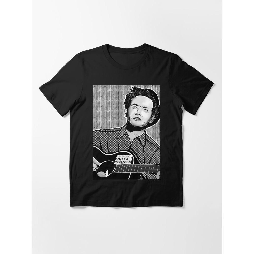 Woody Guthrie Classic Folk Music Retro Fan Unisex Graphic T-Shirt